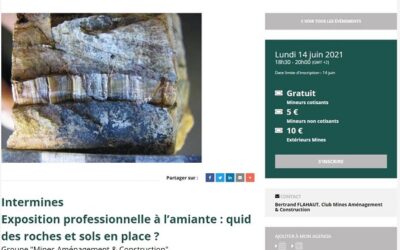 Webinaire Amiante Environnemental – 14 juin 2021